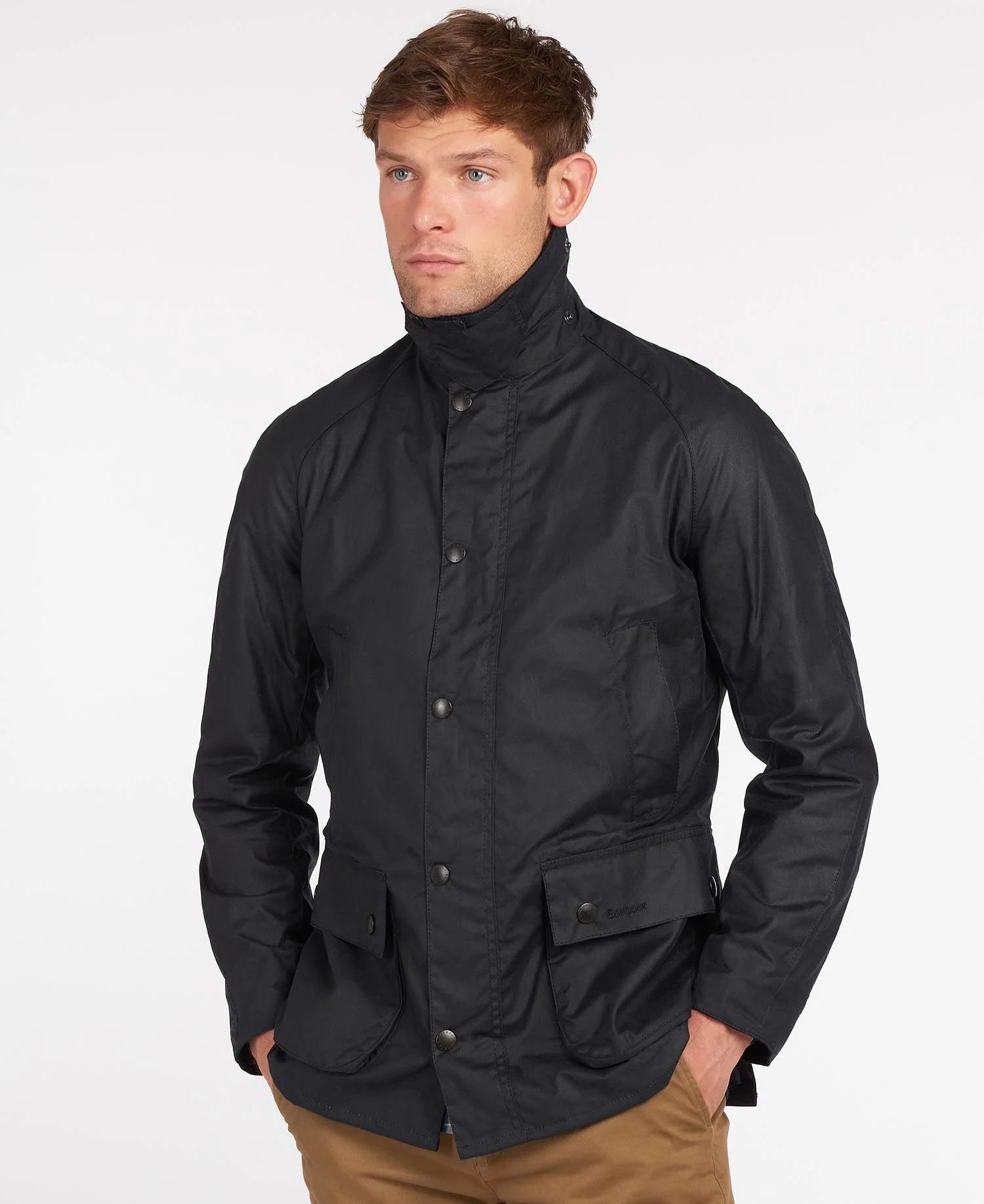 Men's Ashby Wax Jacket - Navy