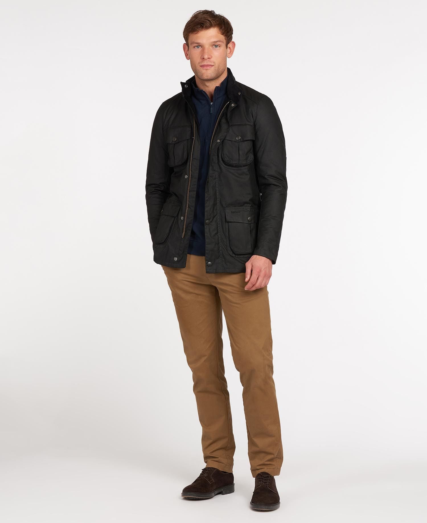 Corbridge Wax Jacket - Black