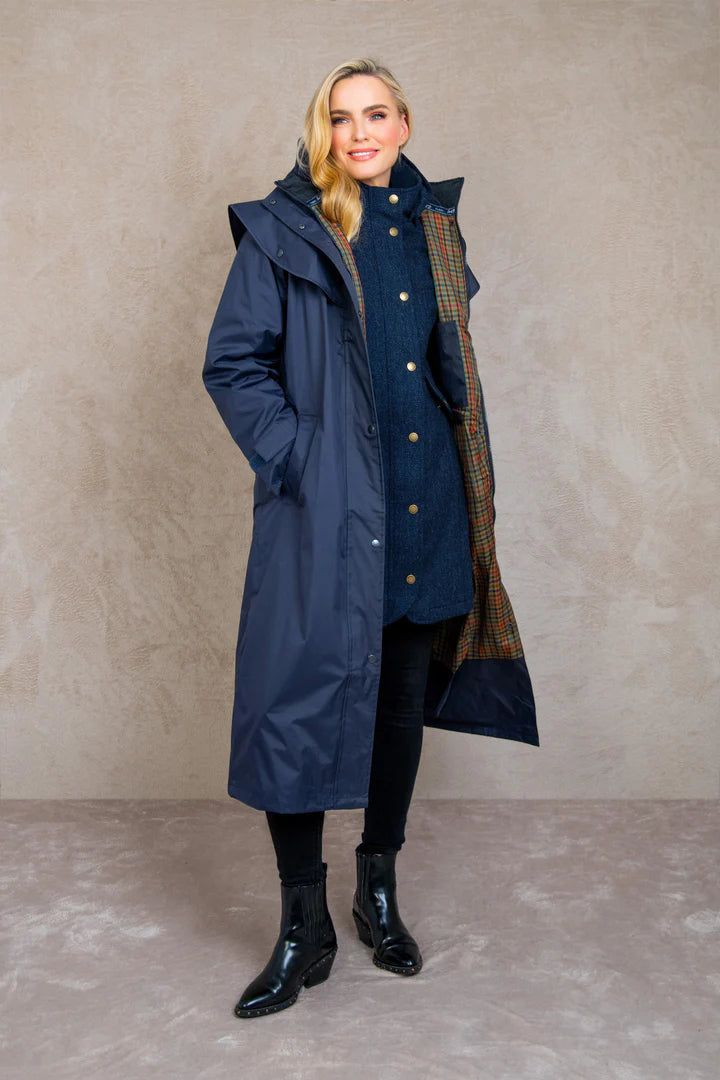 Malvern Waterproof Coat - Navy