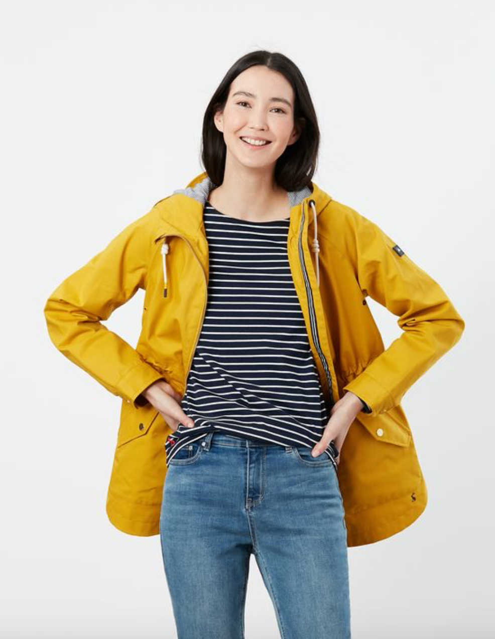 Women's Shoreside Coastal Waterproof Coat - Antique Gold