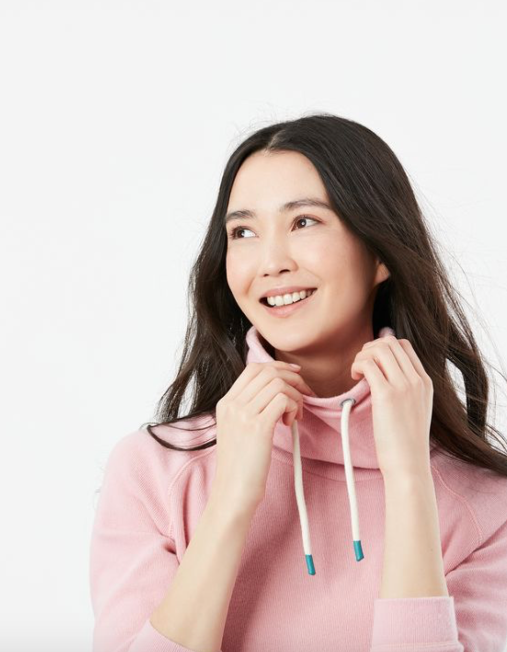 Joules - Women's Nadia Nadia Ribbed Sweatshirt - Dawn Pink