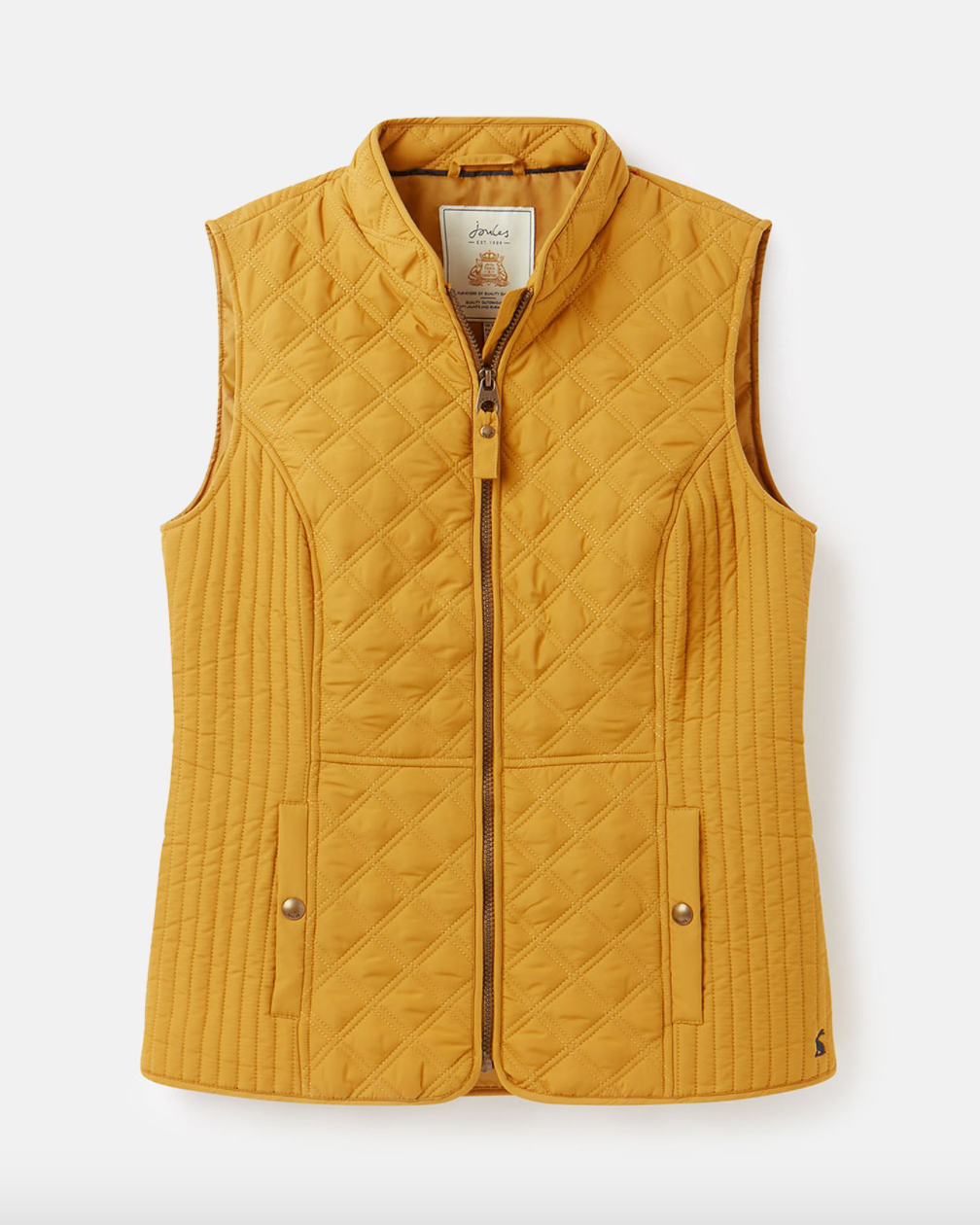 Minx Quilted Gilet - Caramel