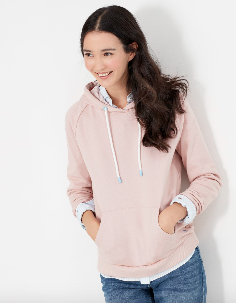 Women's Lil Raglan Hooded Sweatshirt - Pink