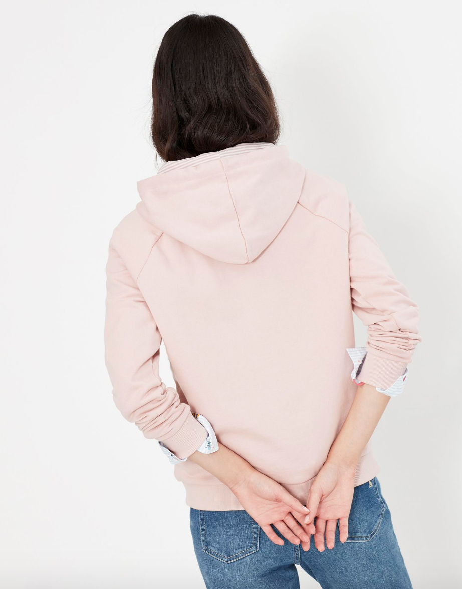 Women's Lil Raglan Hooded Sweatshirt - Pink