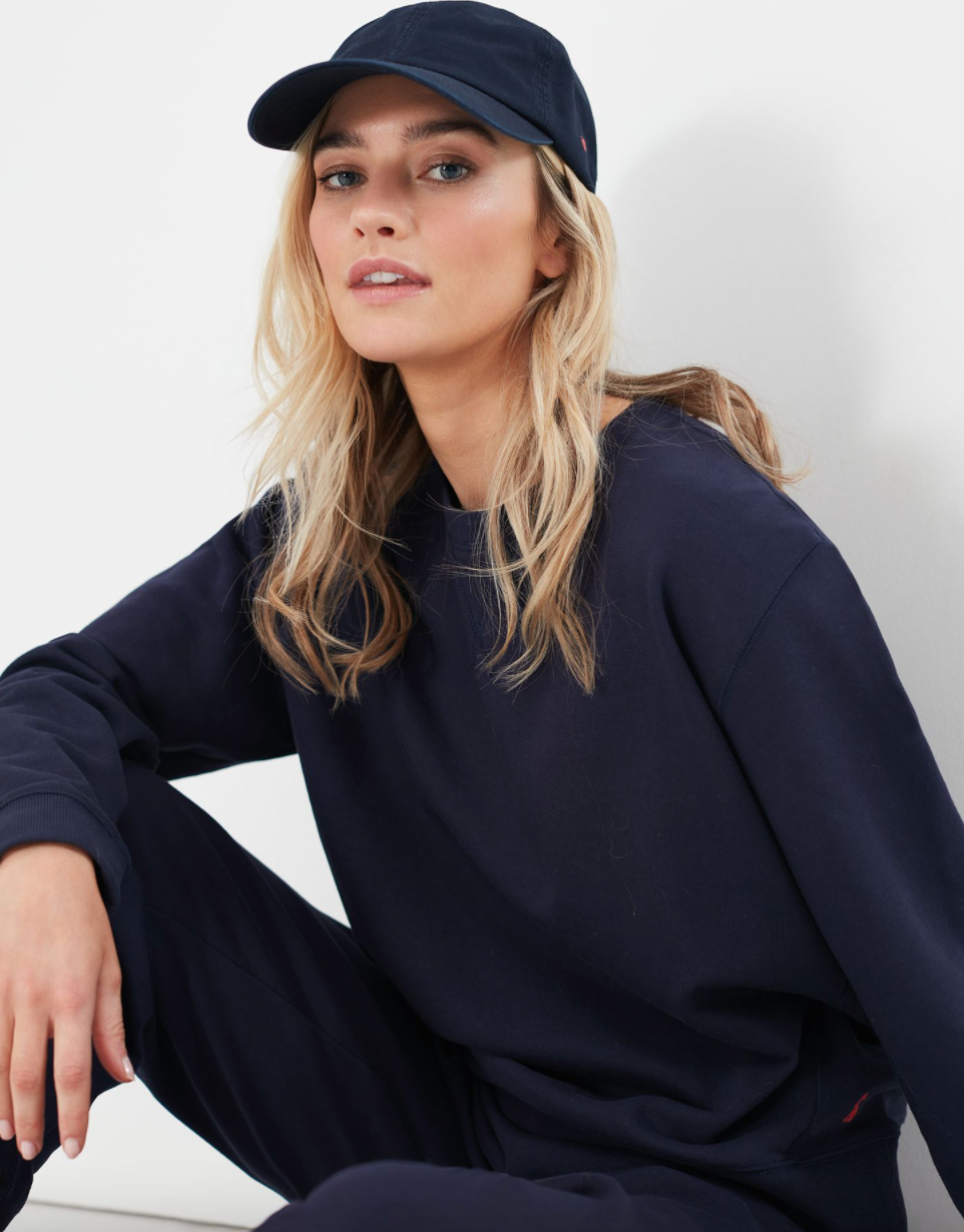 Joules - Women's Monique Crew Neck Sweatshirt - French Navy