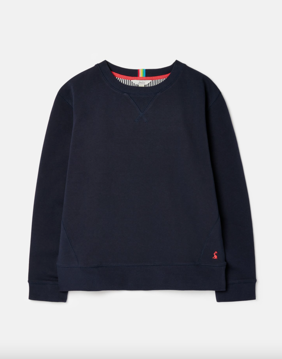 Joules - Women's Monique Crew Neck Sweatshirt - French Navy