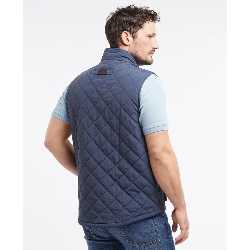 Men's Fernwood Quilted Gilet - Navy