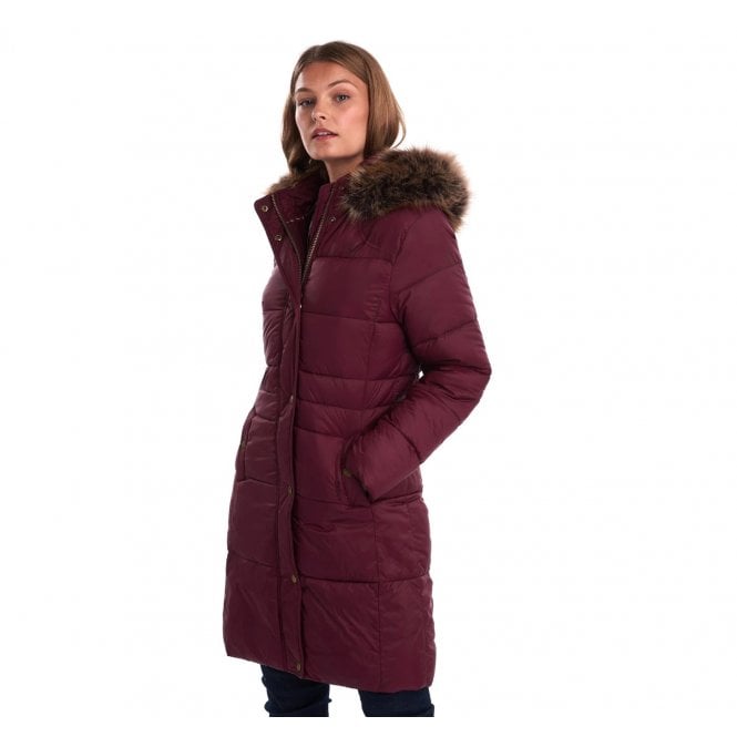 Barbour - Women's Caldbeck Quilted Jacket - Bordeaux