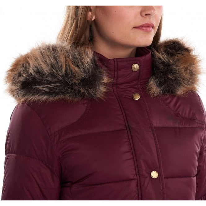 Barbour - Women's Caldbeck Quilted Jacket - Bordeaux