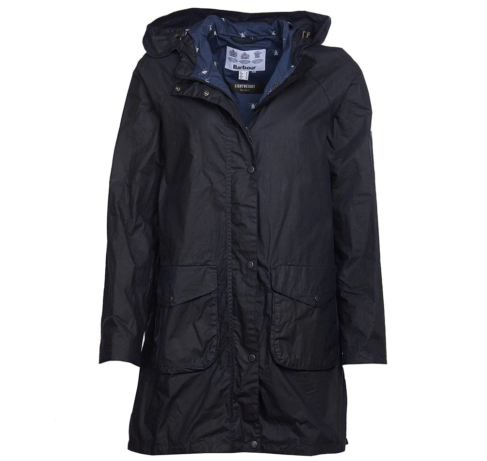 Barbour - Women's Updrift Wax Jacket - Navy