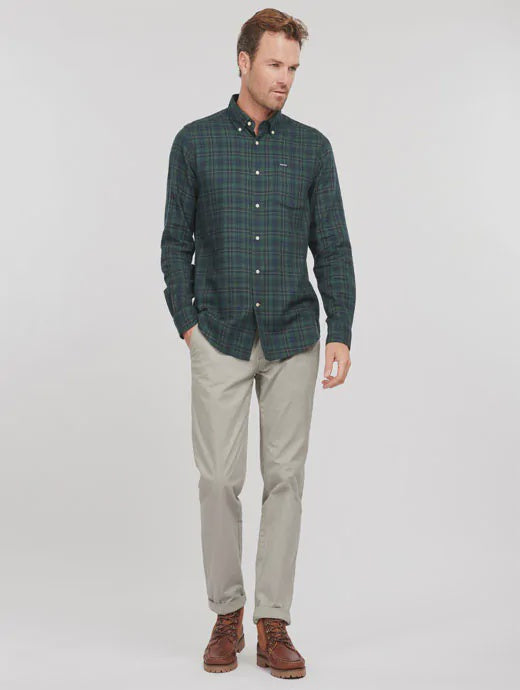 Dalby Eco Fit Tailored Shirt - Forest