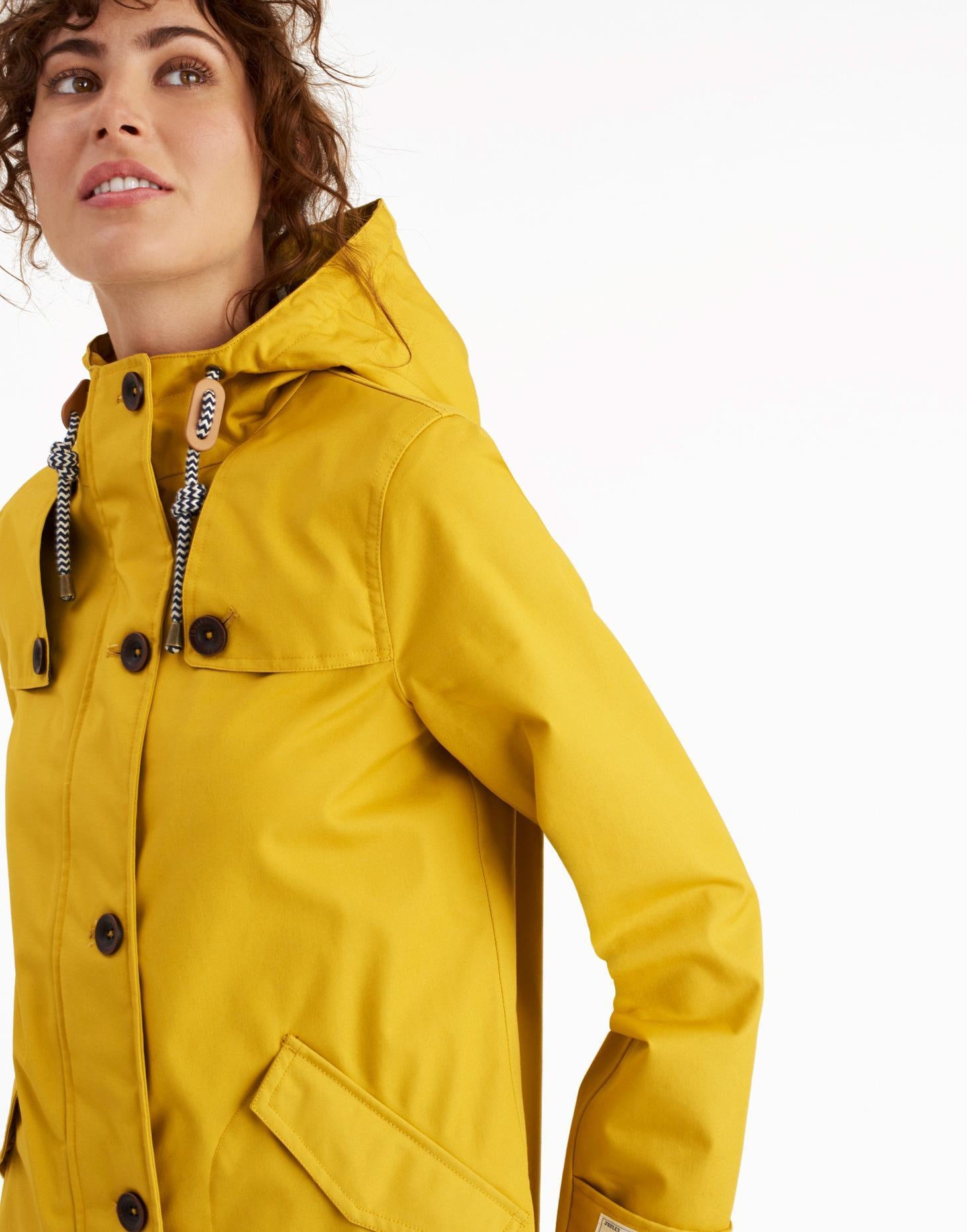 Joules - Coast Waterproof Coat - Antique Gold AW21