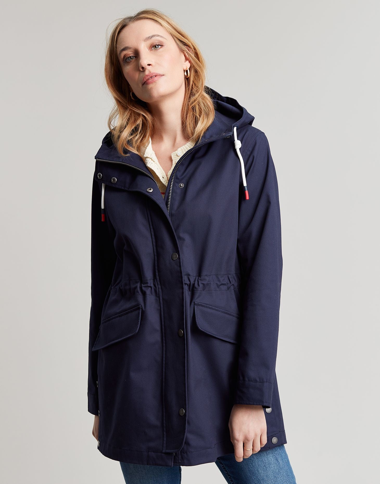 Padstow Raincoat - French Navy