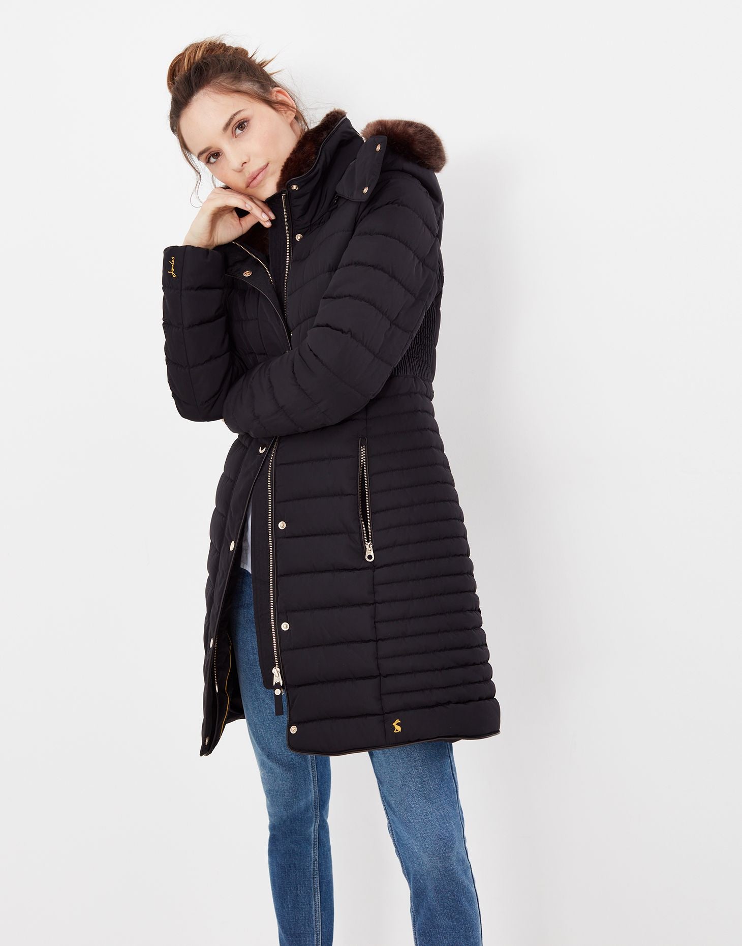 Women's Cherington Showerproof Padded Coat - Black