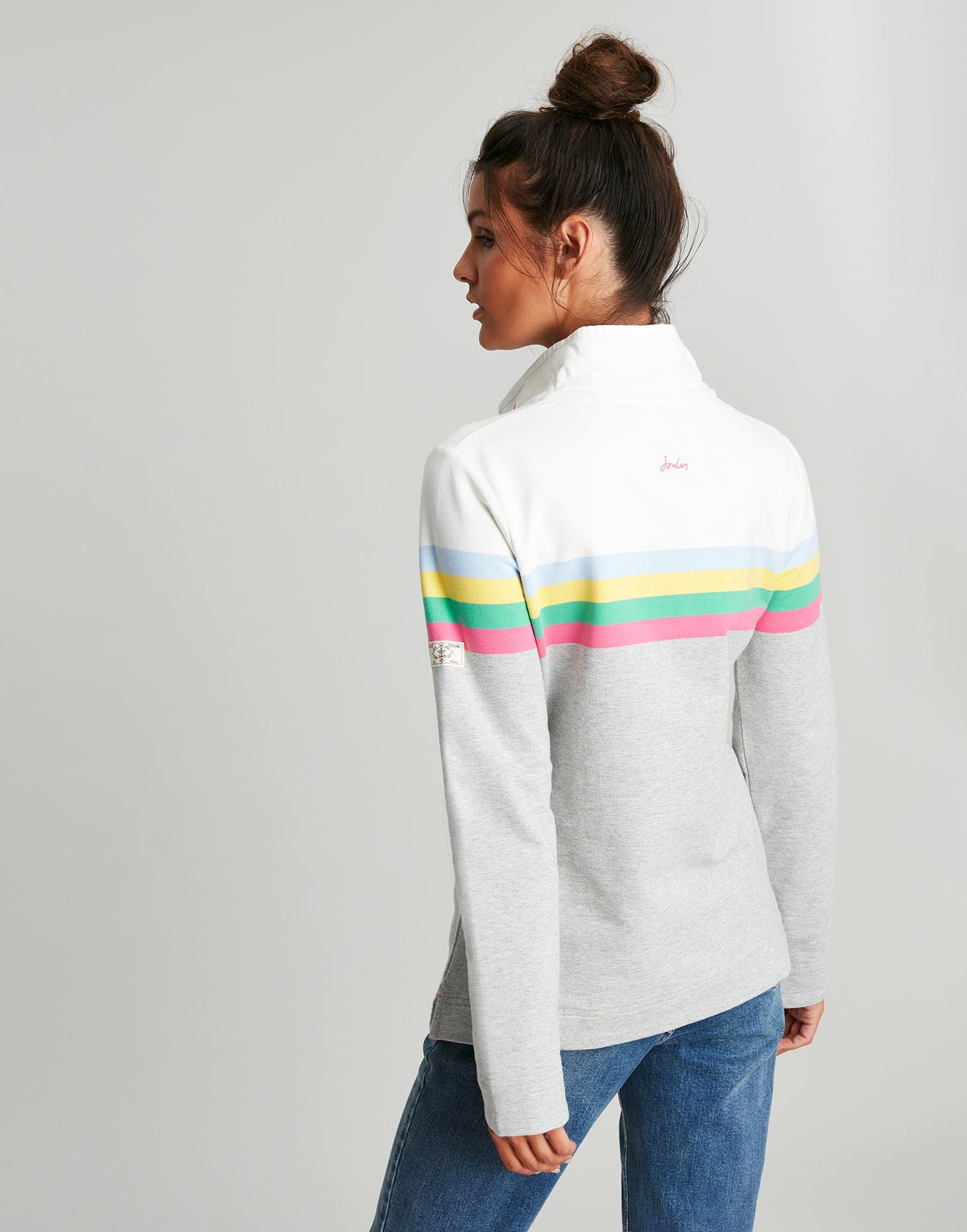 Joules saunton sales funnel neck sweatshirt