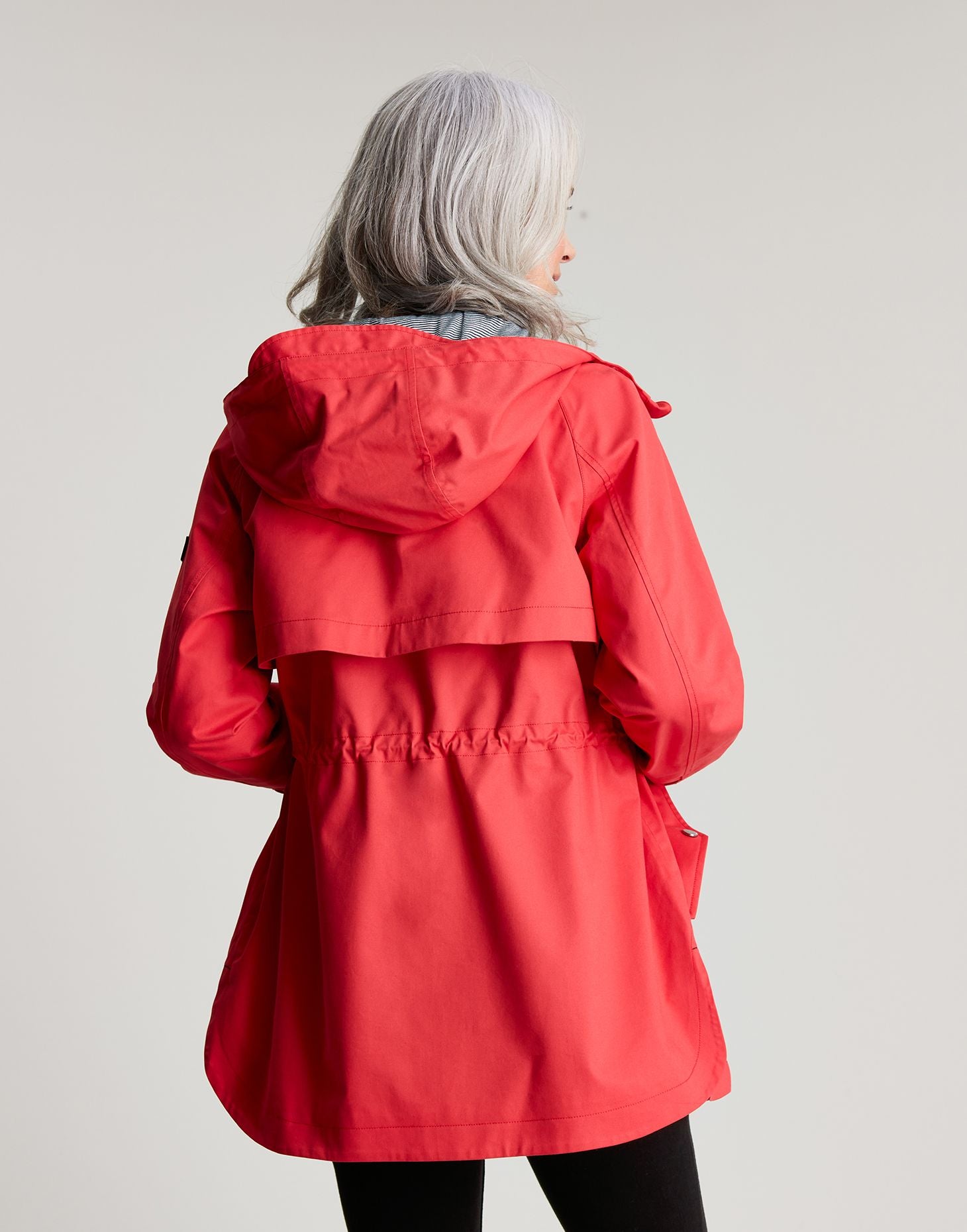 Women's Shoreside Coastal Waterproof Coat - Red