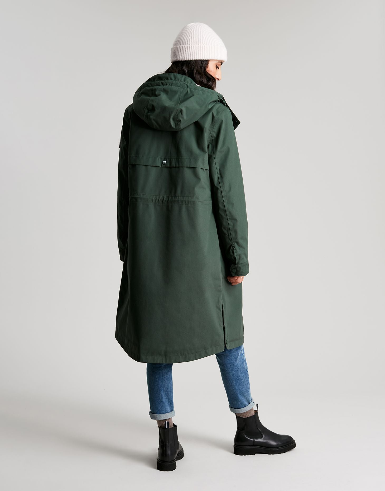 Women's Loxley Cosy Waterproof Coat - Deep Forest Green