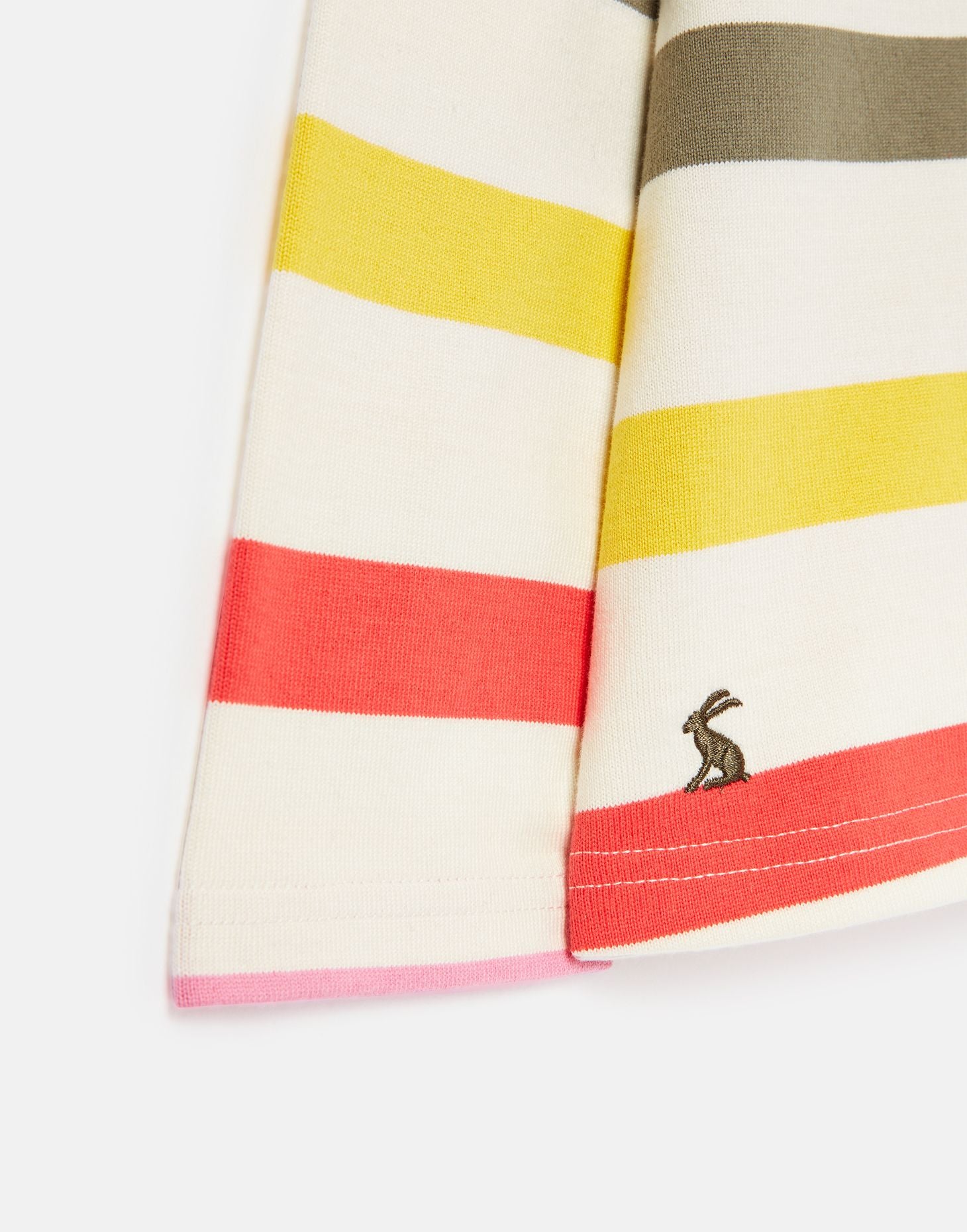 Harbour Stripe Long Sleeve Jersey Top - Multi Stripe