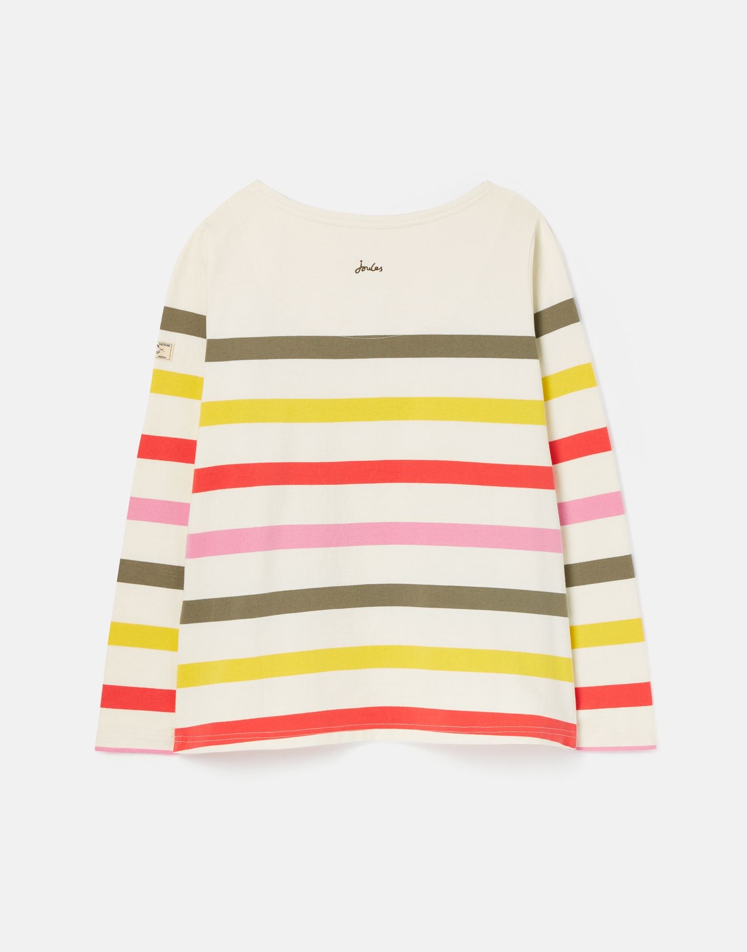 Harbour Stripe Long Sleeve Jersey Top - Multi Stripe