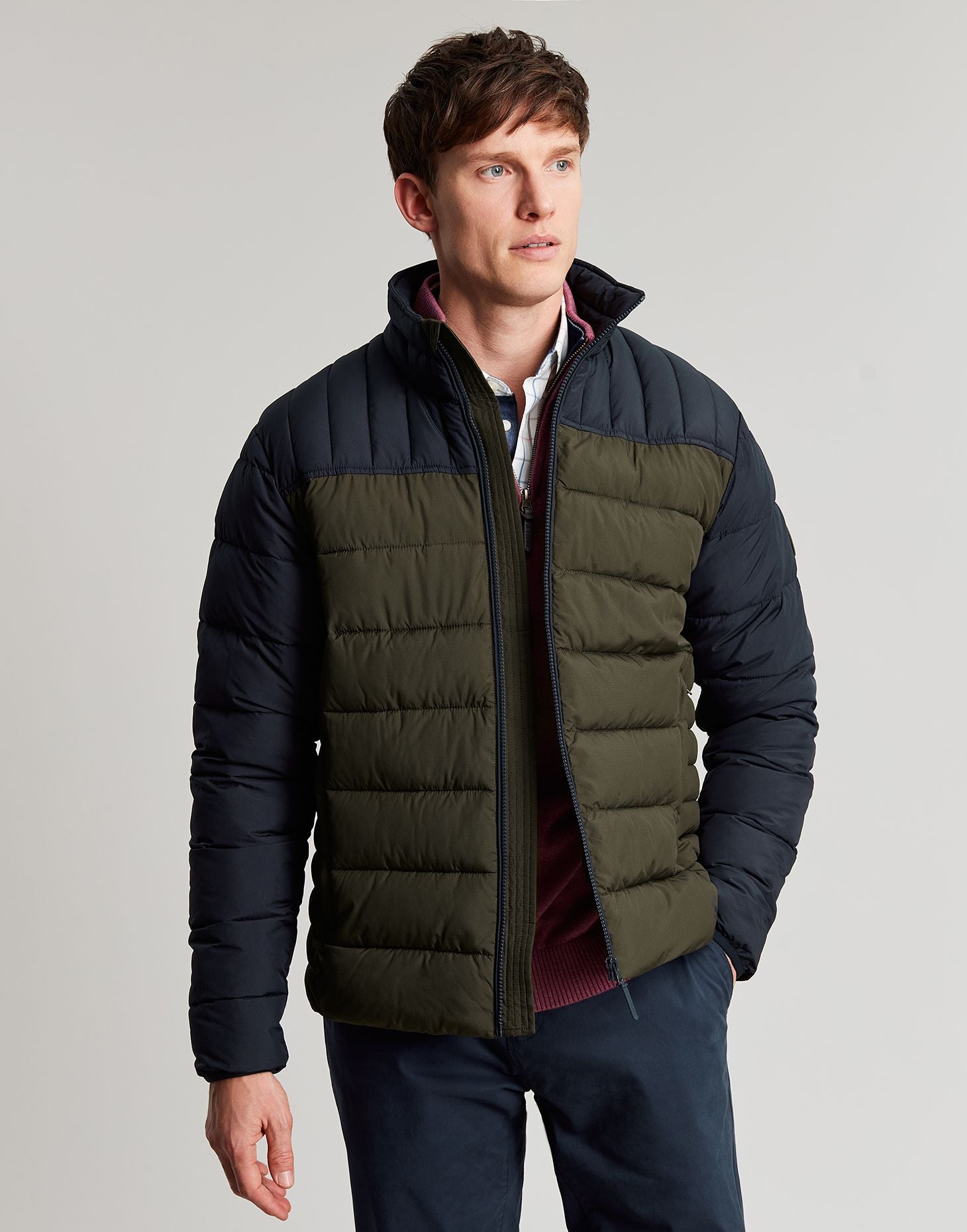 Men's Go To Padded Jacket - Heritage Green
