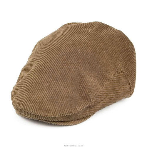 Failsworth concord corduroy cap in tan