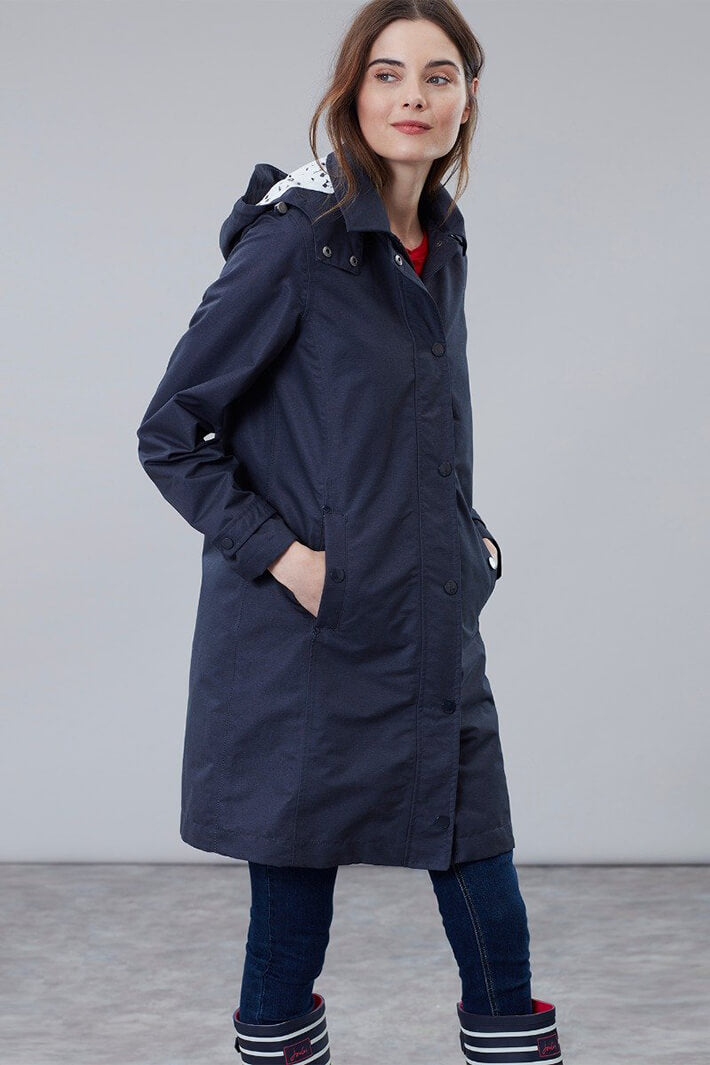 Women's Headland Raincoat - Marine Navy