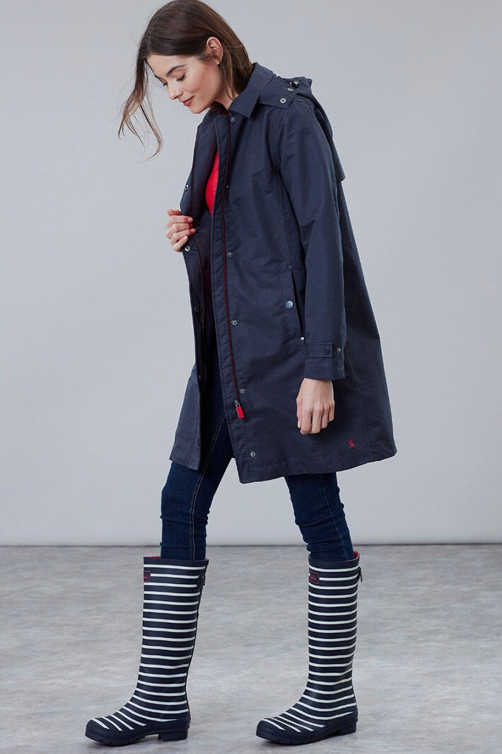 Women's Headland Raincoat - Marine Navy