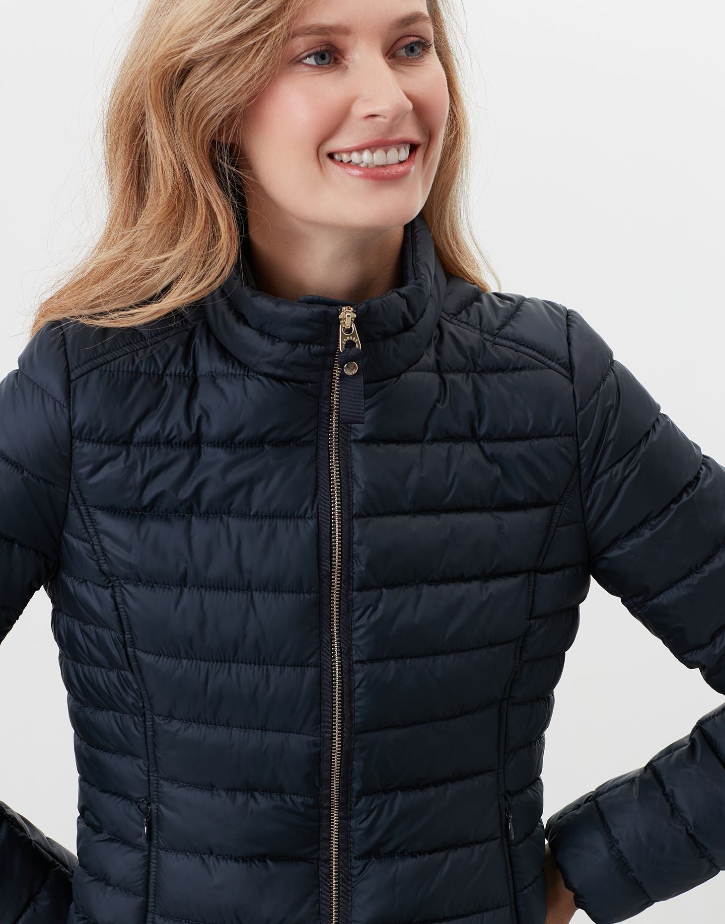 Women's Canterbury Quilted Jacket - Navy