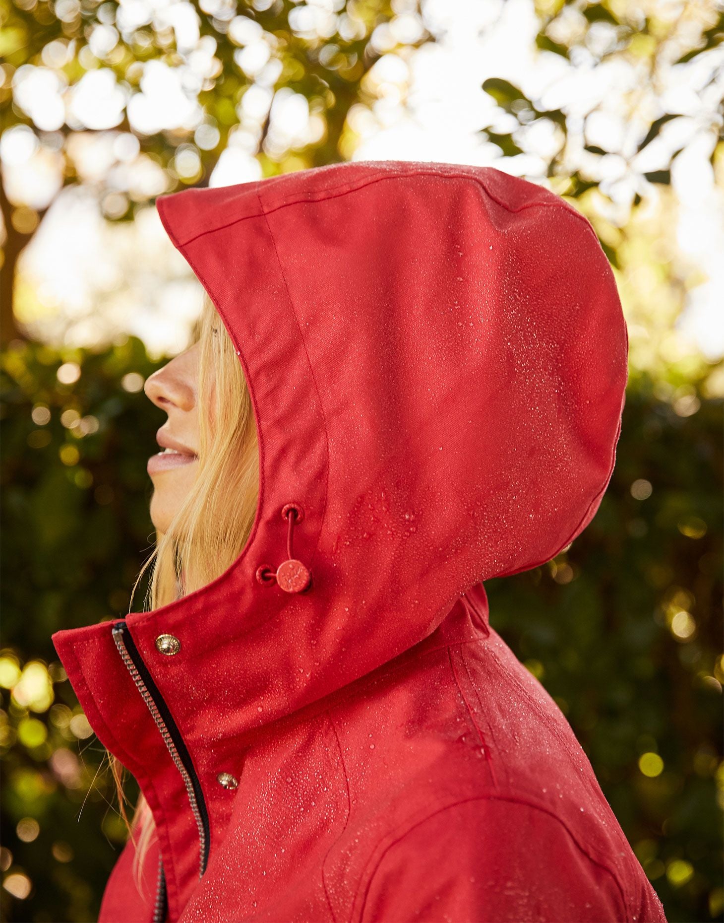 Women's Shoreside Waterproof Coat - Red