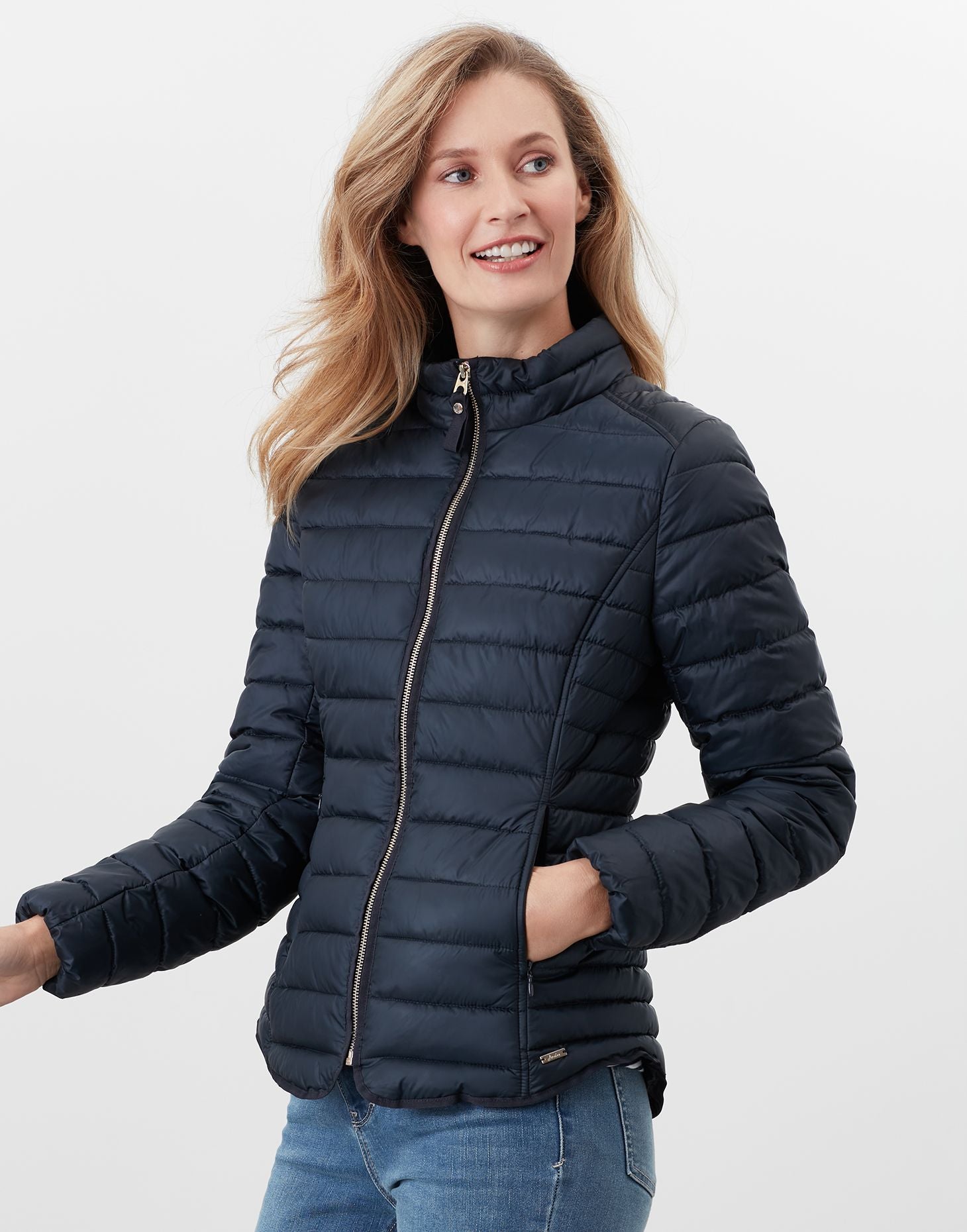 Women's Canterbury Quilted Jacket - Navy