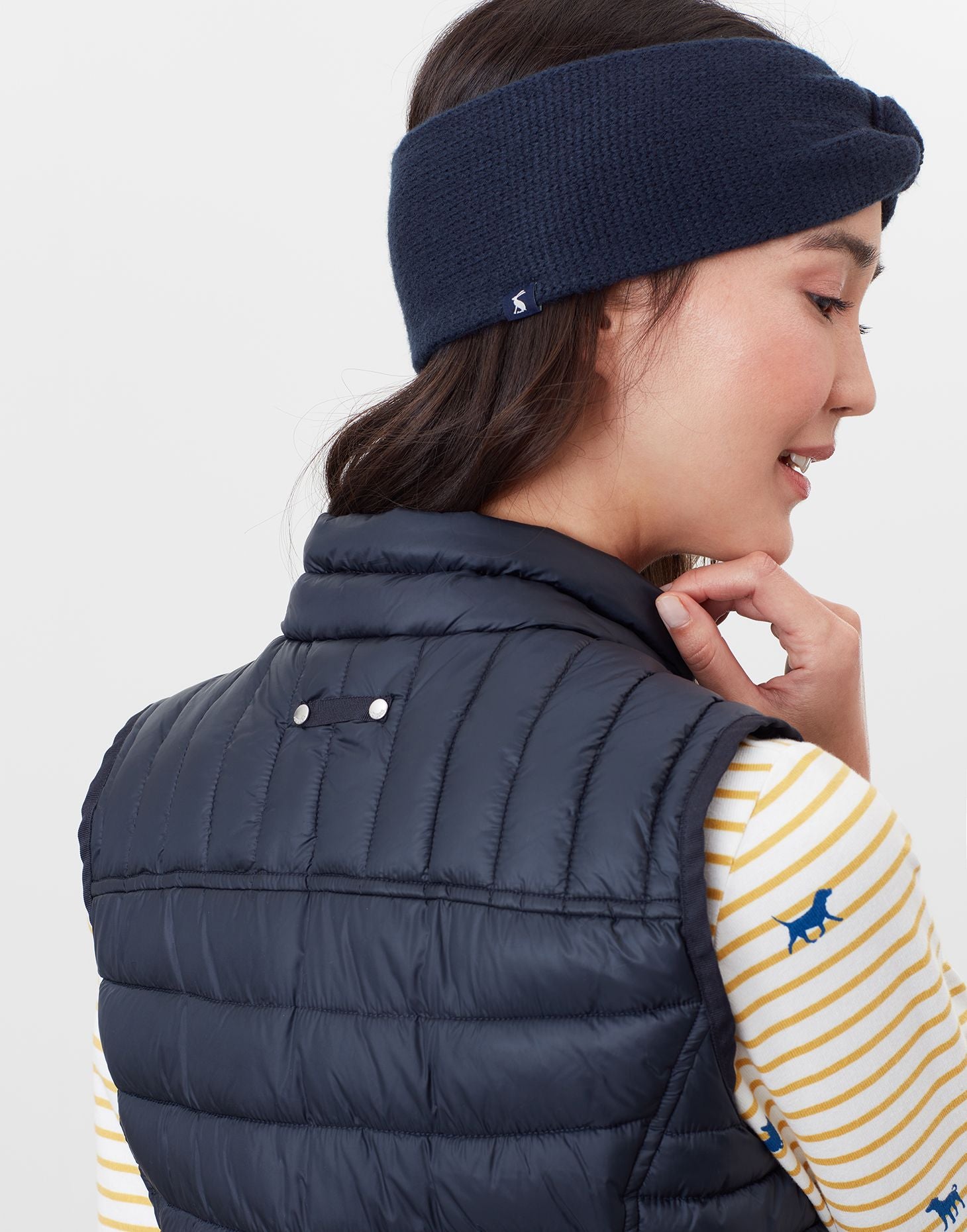 Joules - Women's Furlton Quilted Gilet - Navy