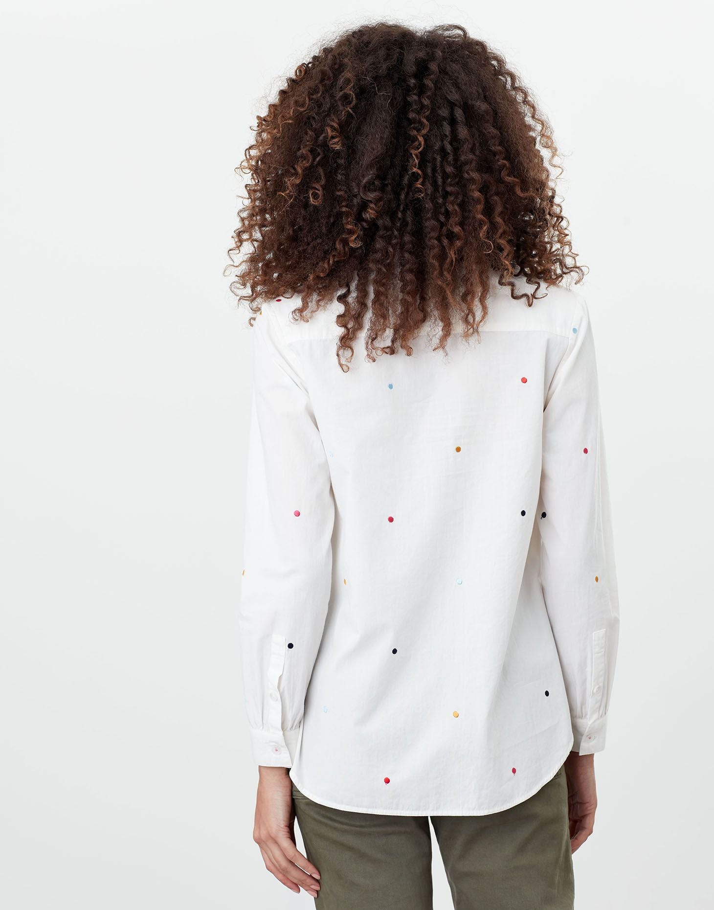 Joules - Women's Bayley Pop Over Shirt - Multi Spot