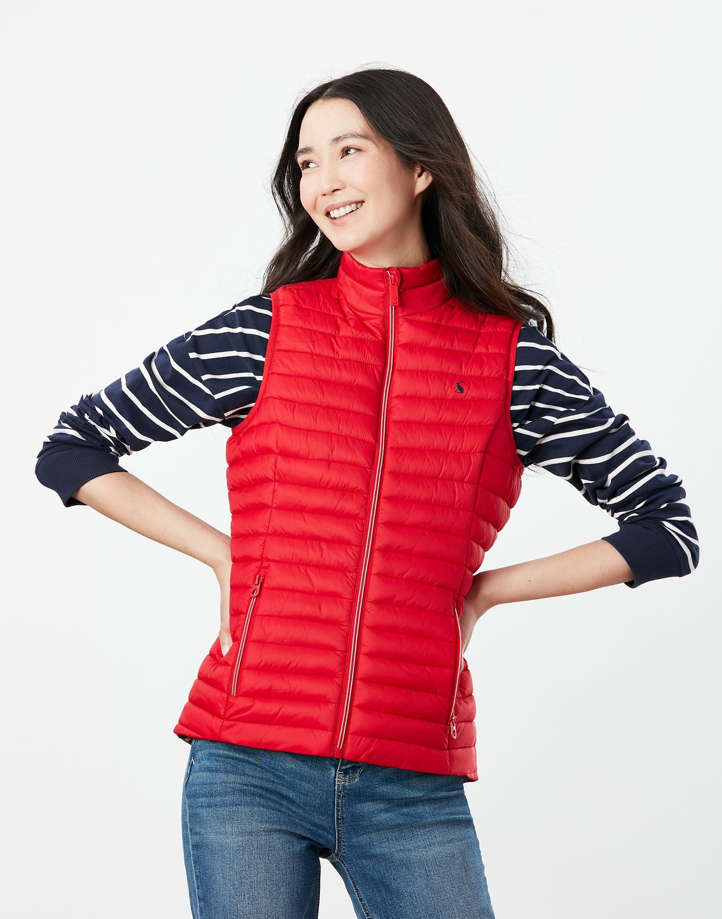Snug Water Resistant Packable Gilet - Red