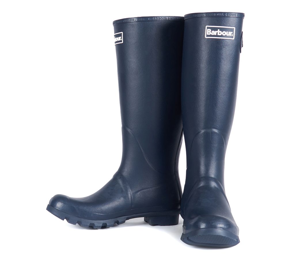 Men's Bede Wellington Boots - Navy