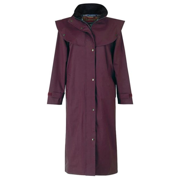 Malvern Waterproof Coat - Blackberry