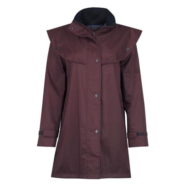 Cotswold Waterproof Coat - Deep Claret