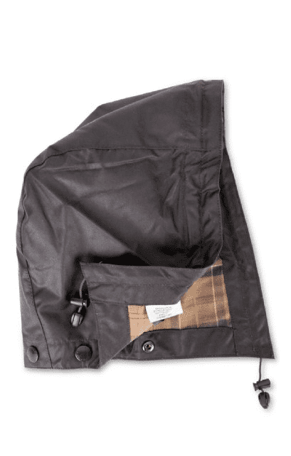 Waxed Sylkoil Cotton Hood - Rustic