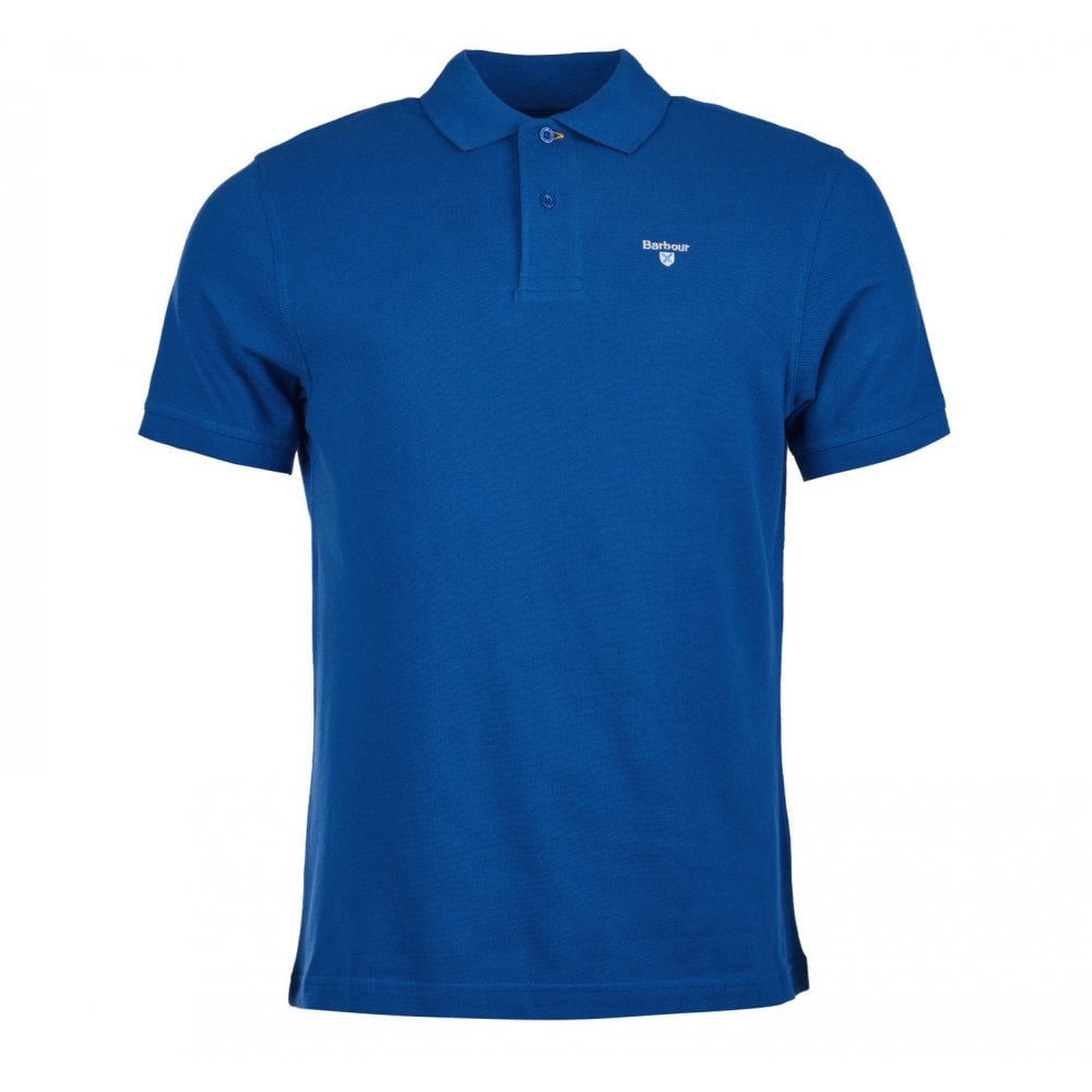 Men's Sports Polo - Atlantic Blue