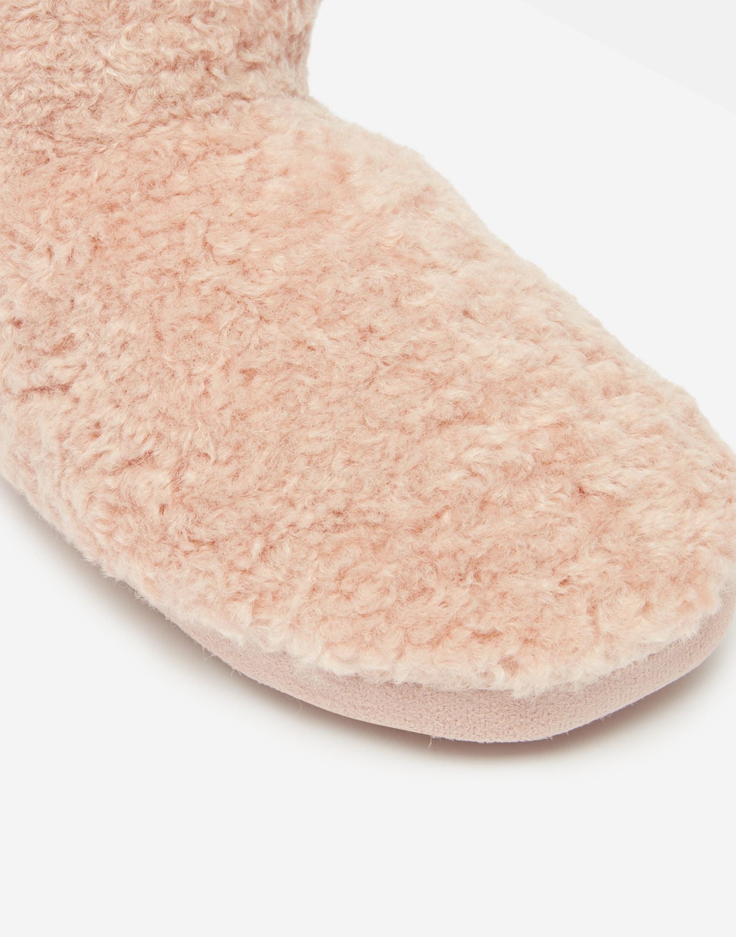 Cabin Luxe Faux Fur Lined Slippers - Soft Pink
