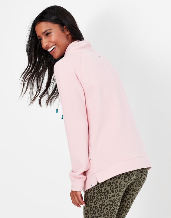 Joules - Women's Nadia Nadia Ribbed Sweatshirt - Dawn Pink