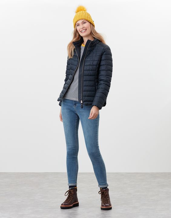 Women's Canterbury Quilted Jacket - Navy