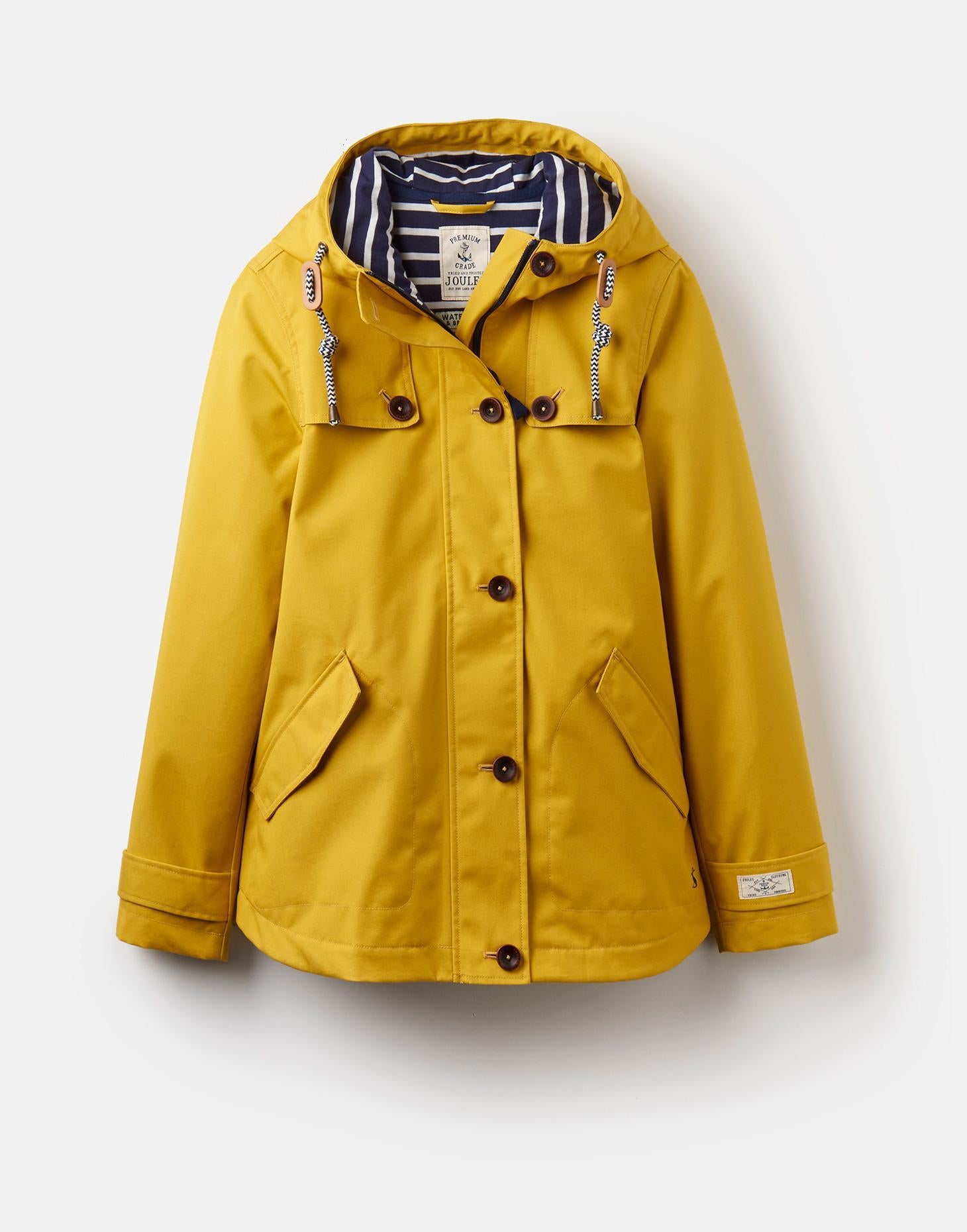 Joules - Coast Waterproof Coat - Antique Gold AW21