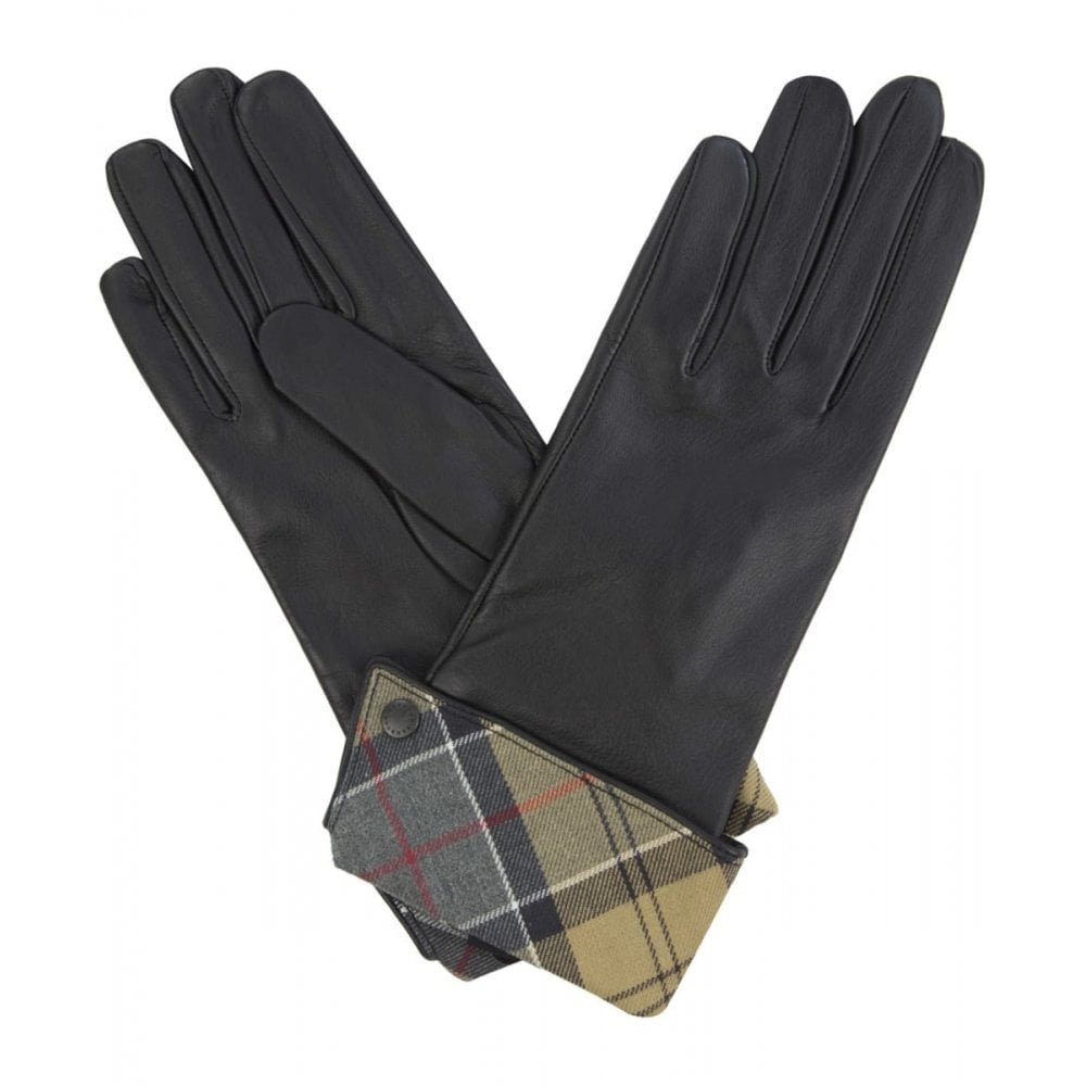 Lady Jane Leather Gloves - Black/Dress